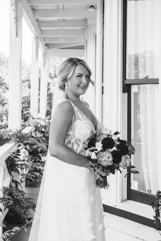 Lydia’s dress was made out of 3D lace manipulated & constructed to look like it ‘came like that’ heavily adorned around the hem and creeping up to a ‘V’ neck bodice, which has extra sparkle and sea pearls added – a truly bespoke Wedding dress for one of my best friends!